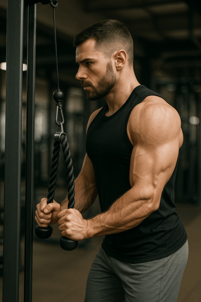 literal head tricep exercises