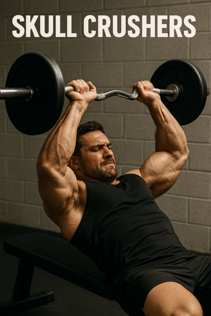 literal head tricep exercises