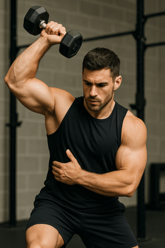 literal head tricep exercises