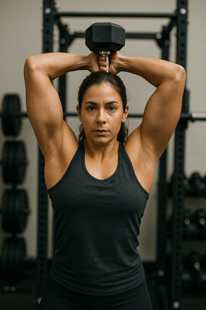 Inner tricep workout