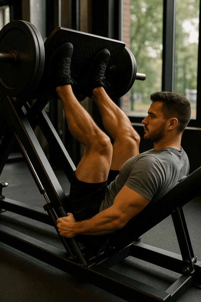 leg press reps
