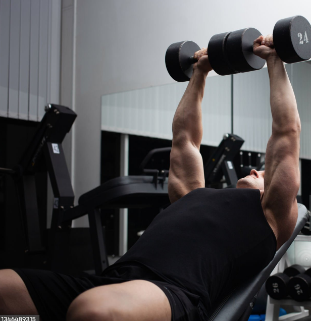 dumbbell push exercises