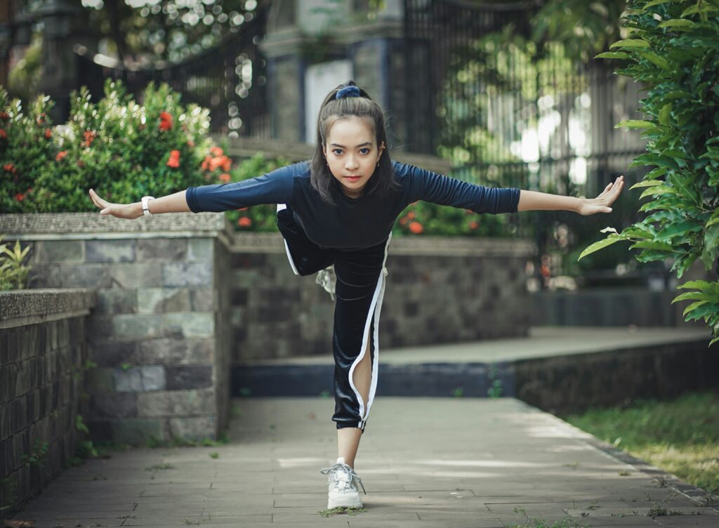 cardio and stretching exercises