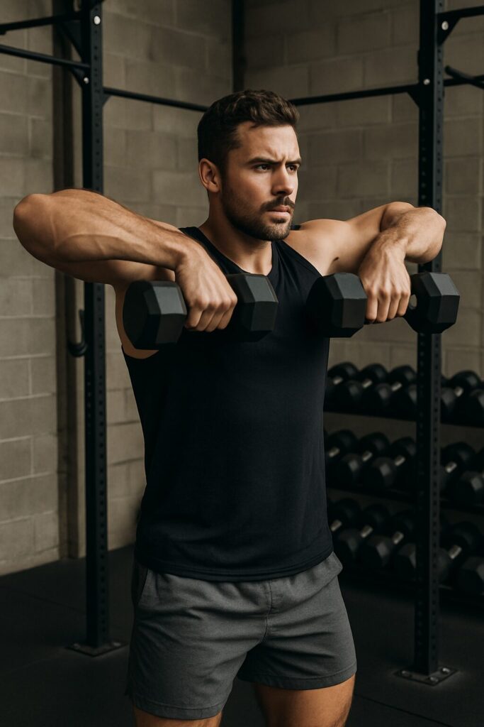 best shoulder trap workout